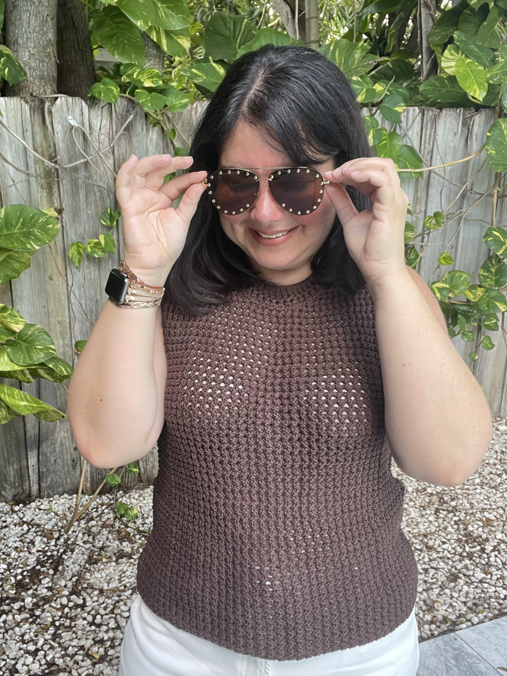 The Villa Riviera Crochet Top