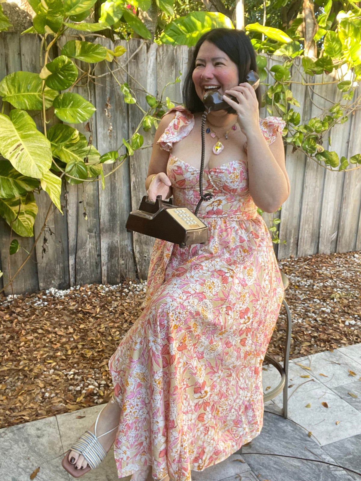 Probably Should Corset Flutter Dress