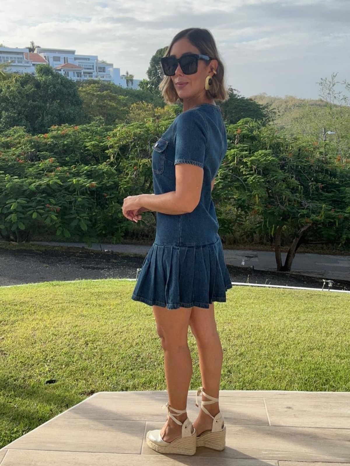 The Casual Crush Denim Mini Dress