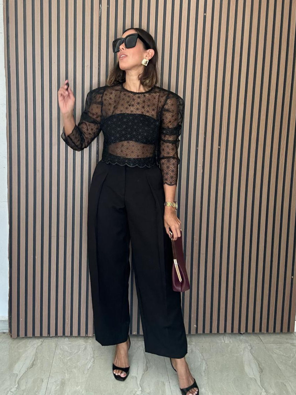 Rocio Ethereal Bloom Lace Top