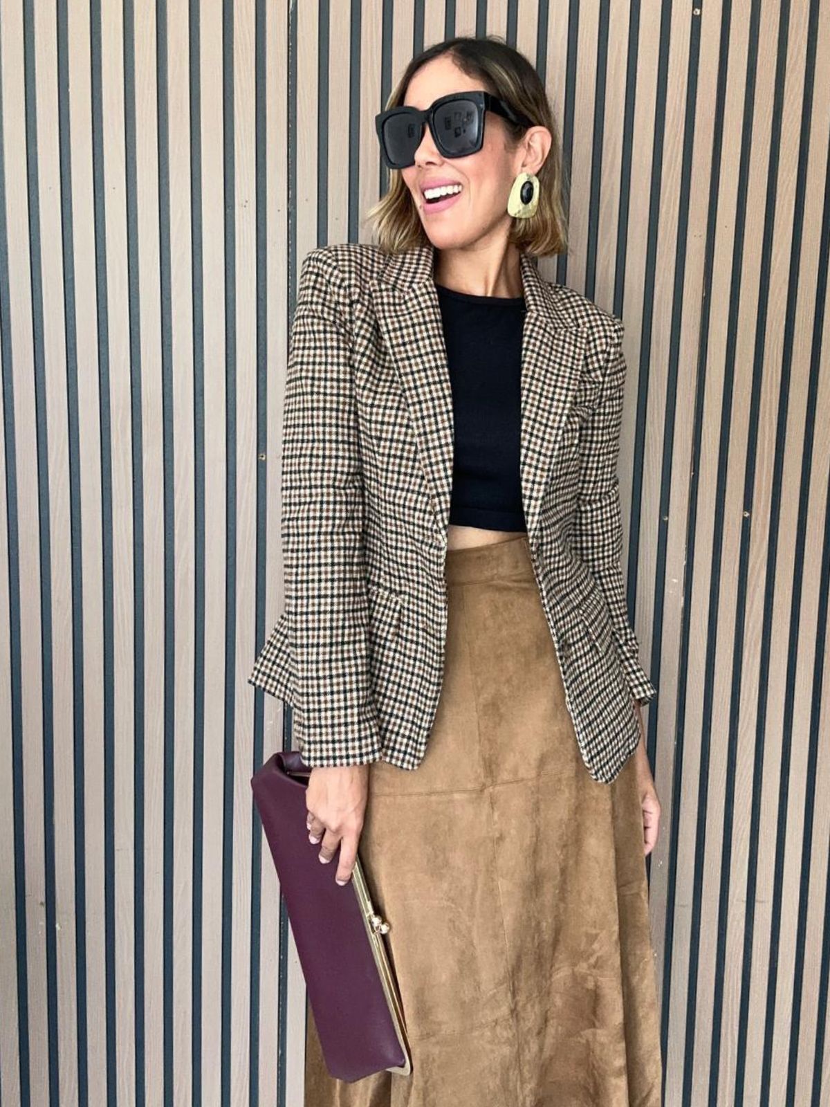 The Upper East Side Houndstooth Blazer