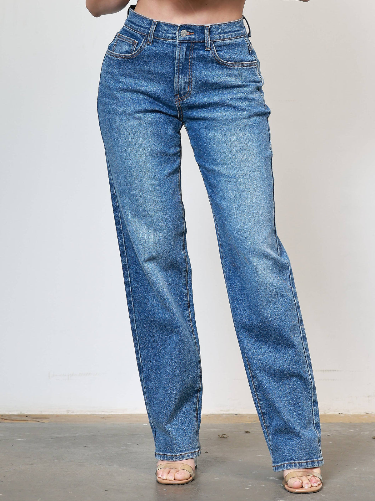 Back to 90s Slim Baggy Jeans