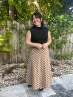 A Touch of Warmth Midi Skirt