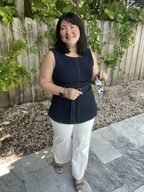 Atelier Indigo Top