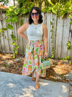 Pineapple Express Wrap Skirt