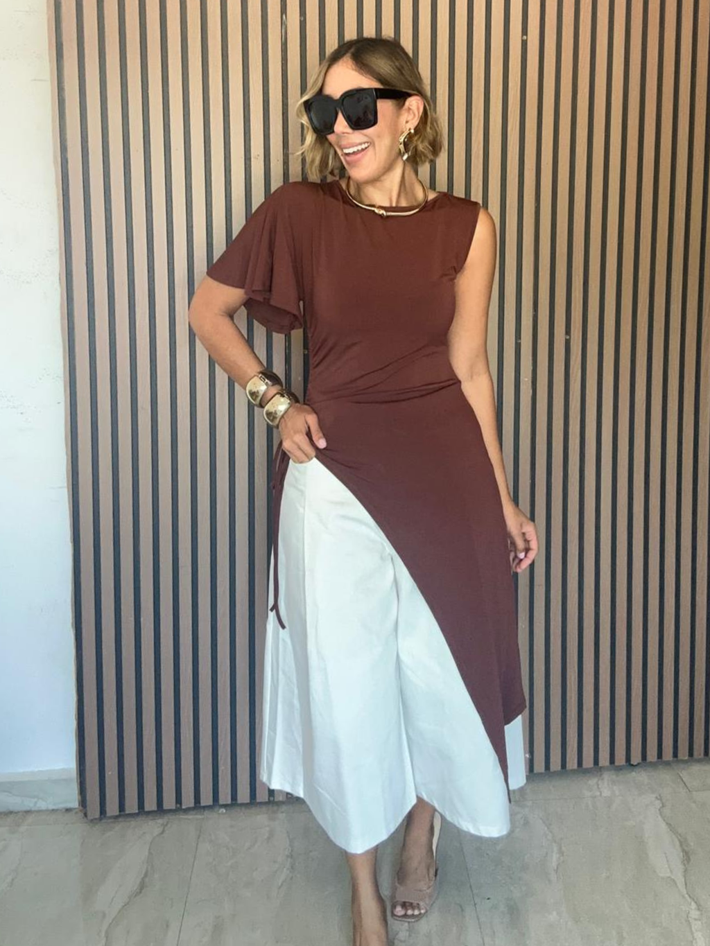 The Aubri Side Sweep Tunic