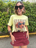 The Love My Fashionable Dog Tee