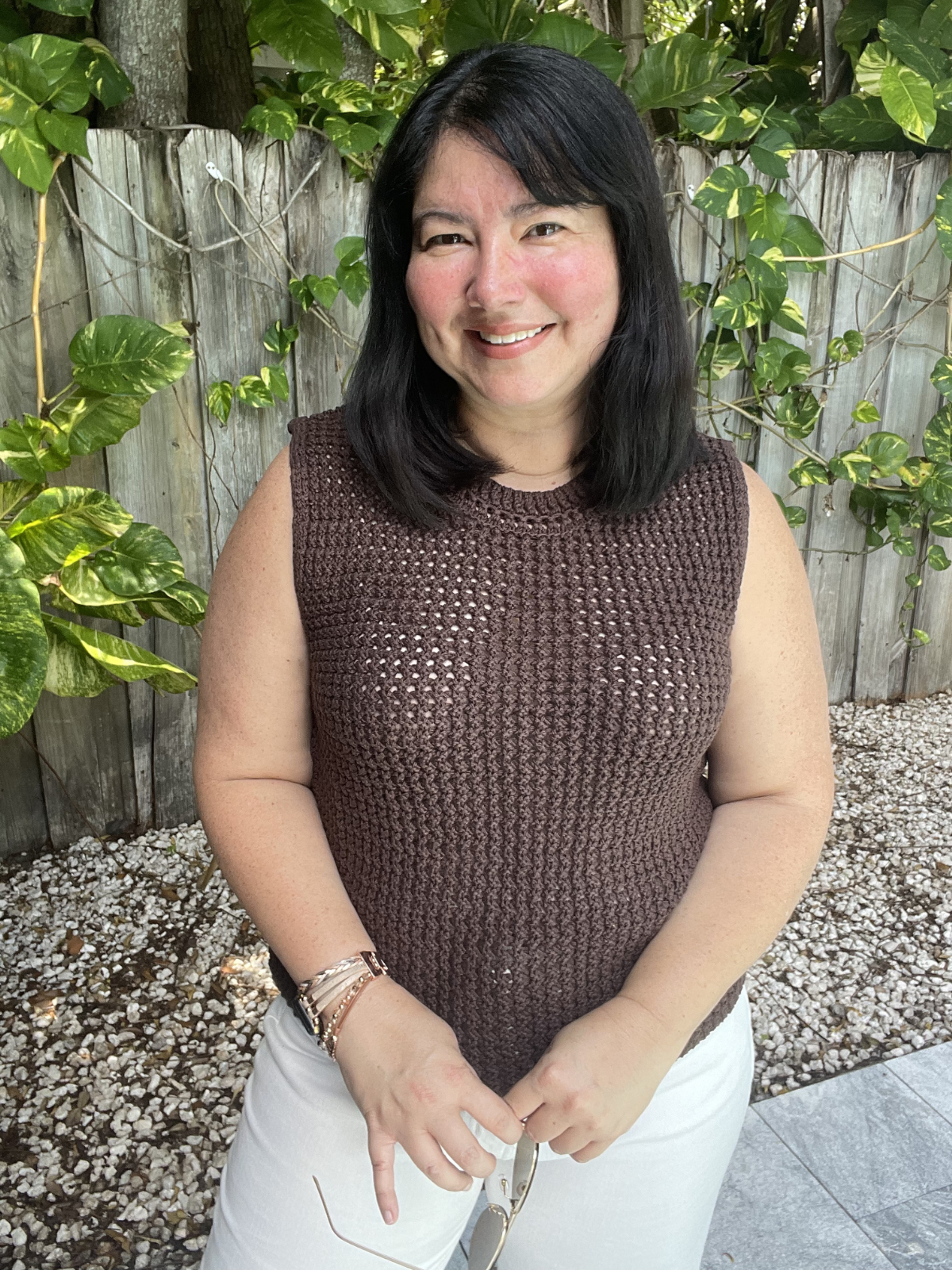The Villa Riviera Crochet Top