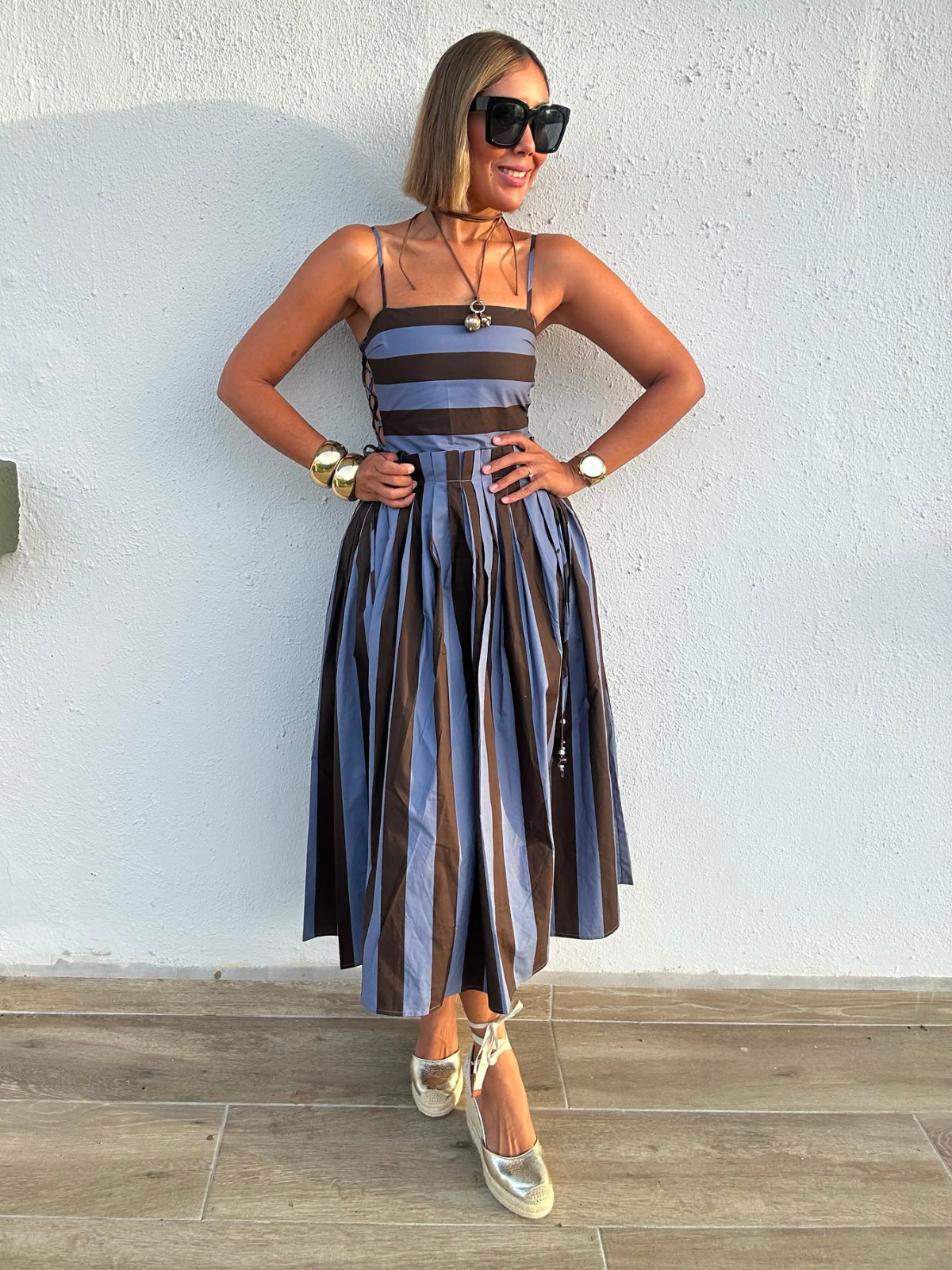 The Take the Scenic Route Midi Dress