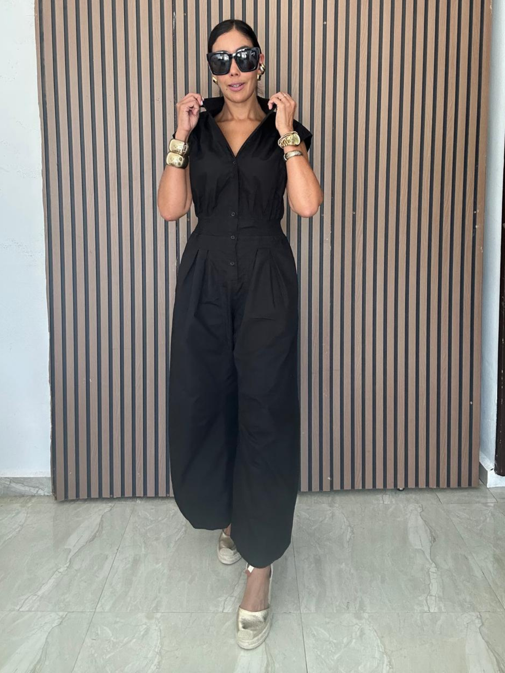 The 24/7 Collared Jumpsuit