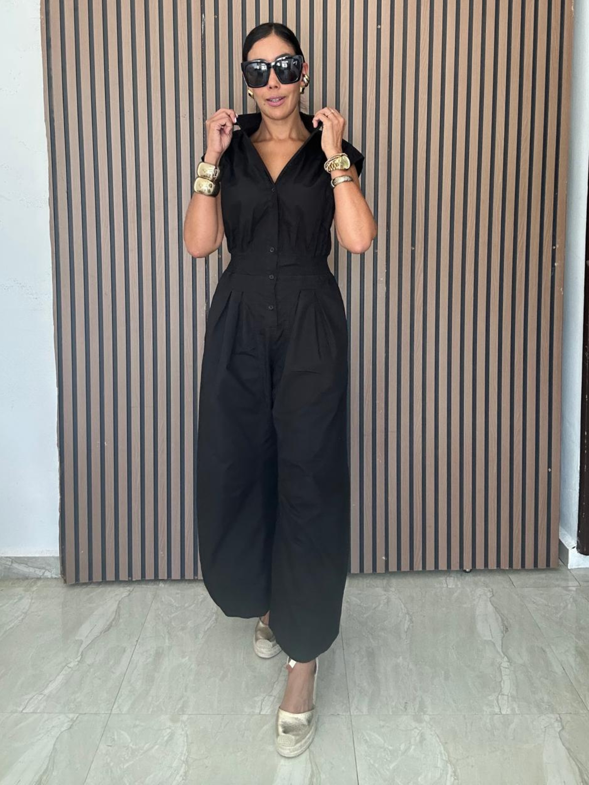 The 24/7 Collared Jumpsuit