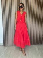 Amor Mio Eyelet Top and Skirt Seto