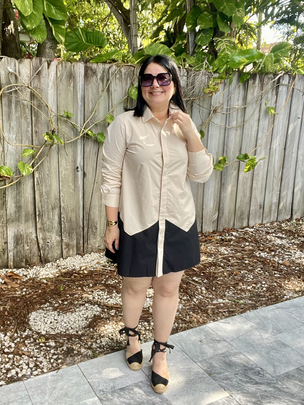 Half & Half, Fully Chic Dress