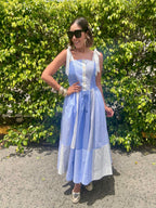 Perfectly Mixed Patchwork Maxi Dress