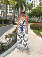 Palm District Top and Pants Set