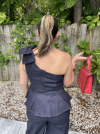 The She Means Business One Shoulder Top