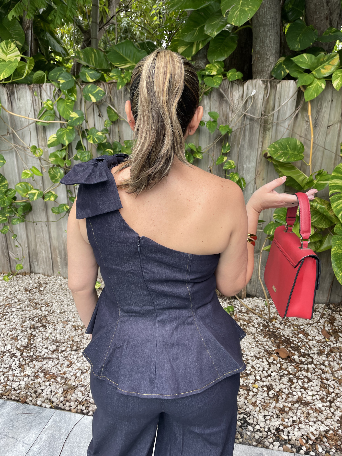 The She Means Business One Shoulder Top
