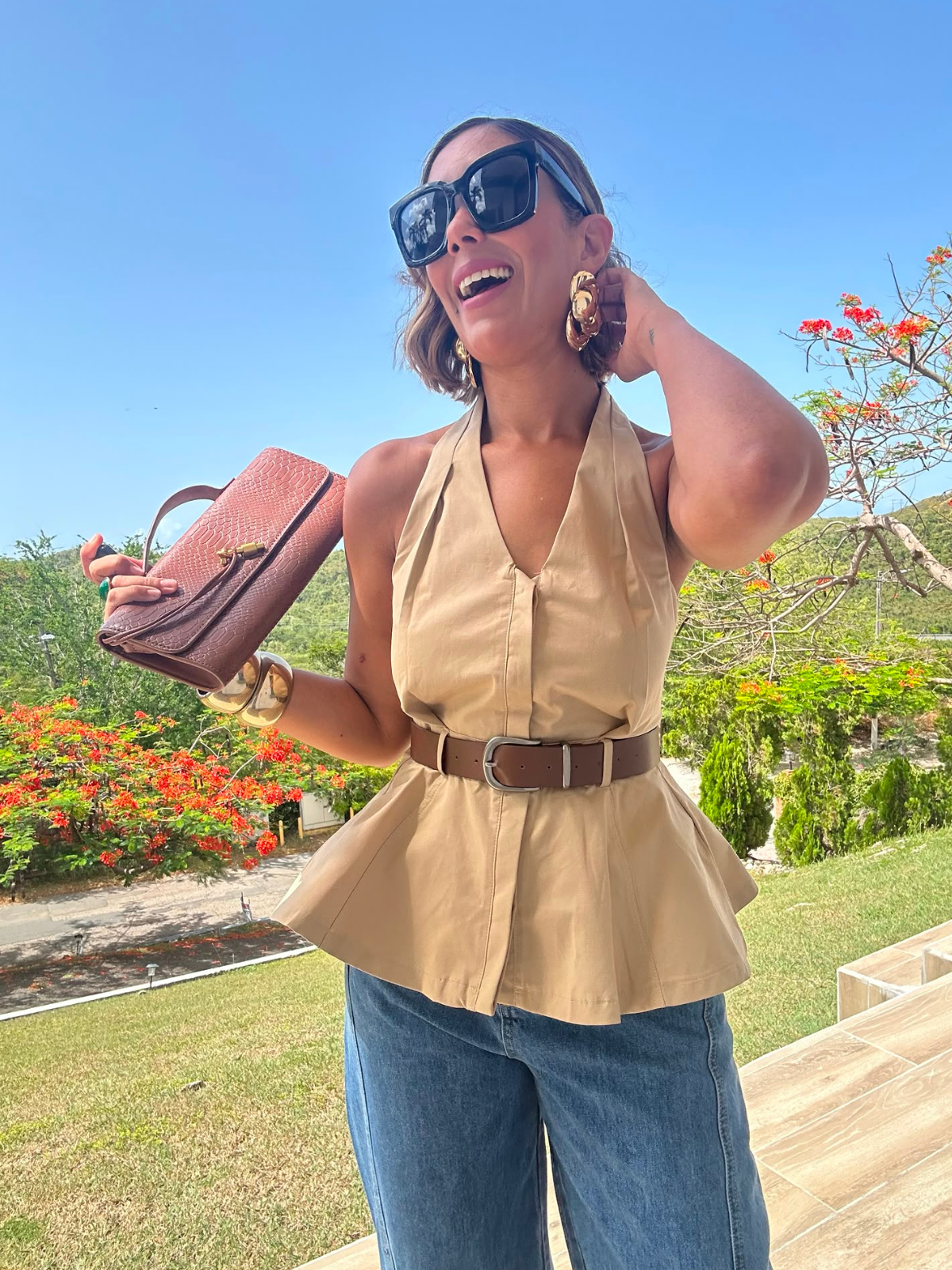 The Undone Elegance Top