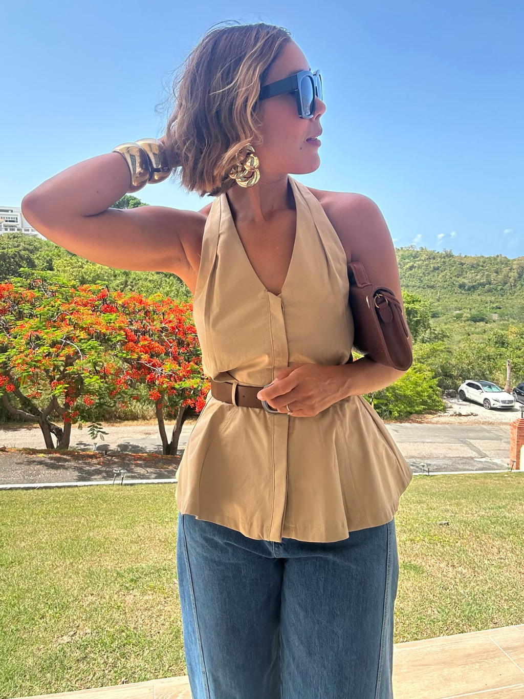 The Undone Elegance Top