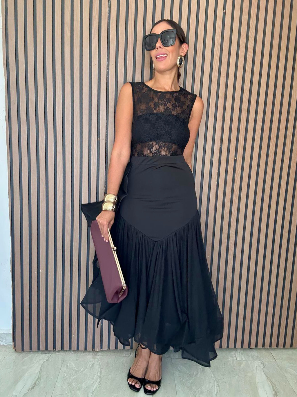 The Drama Flow Maxi Skirt