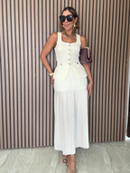 The Rich Girl Routine Vest and Skirt Set (Holiday Edition)