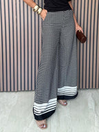 A Masterclass in Chic Wide-Leg Trousers