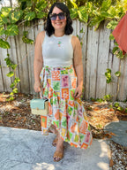 Pineapple Express Wrap Skirt