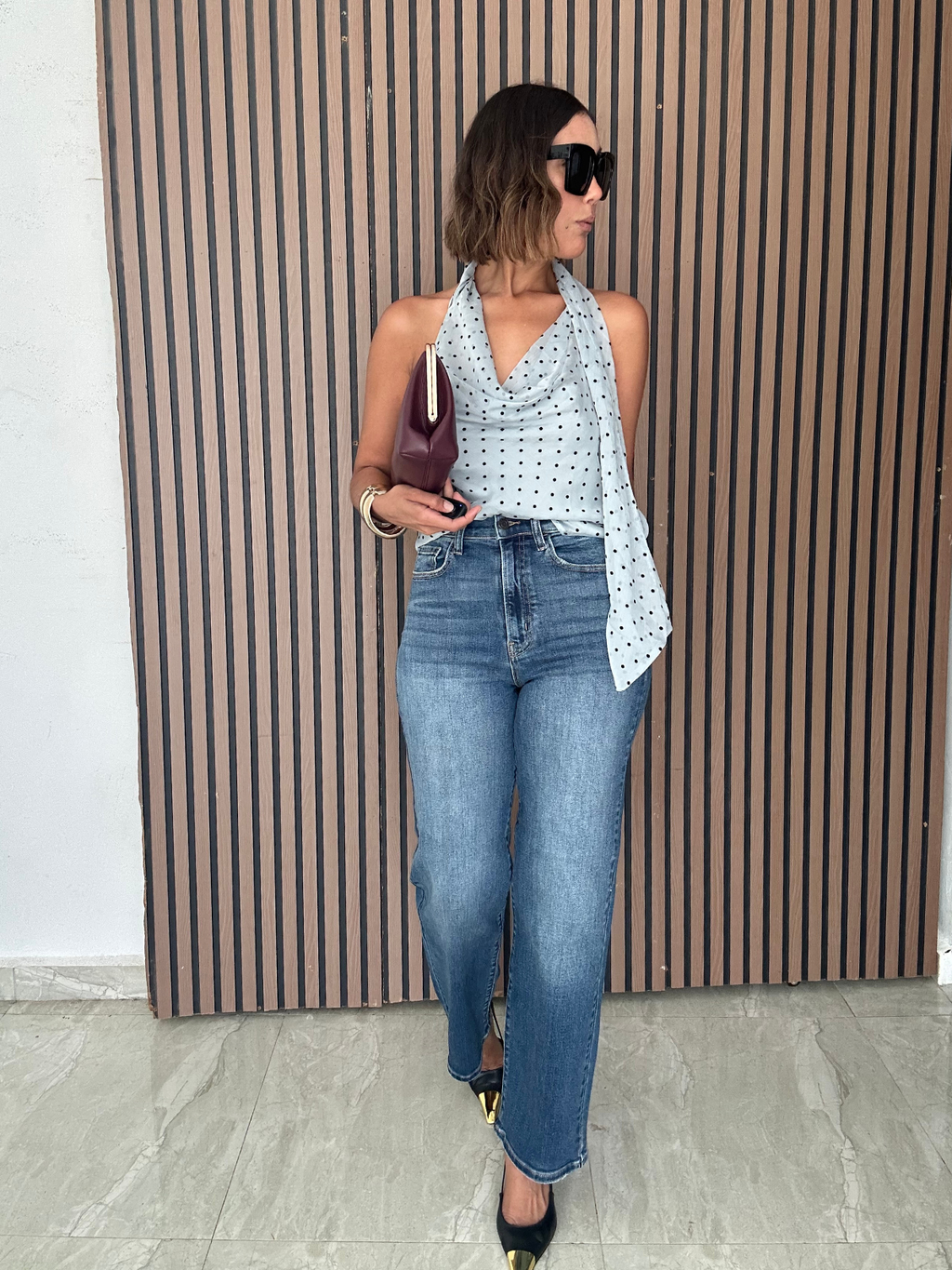 Midnight Ease Dad Jean