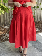 The Pretty Comes Easy Midi Skirt