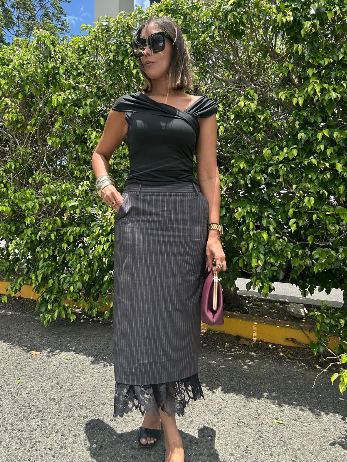 A Little Lace Goes a Long Way Skirt