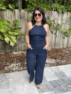 Back to Back Compliments Denim Jumpsuit