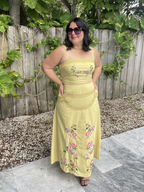 The Weekend in Provence Top & Skirt Set