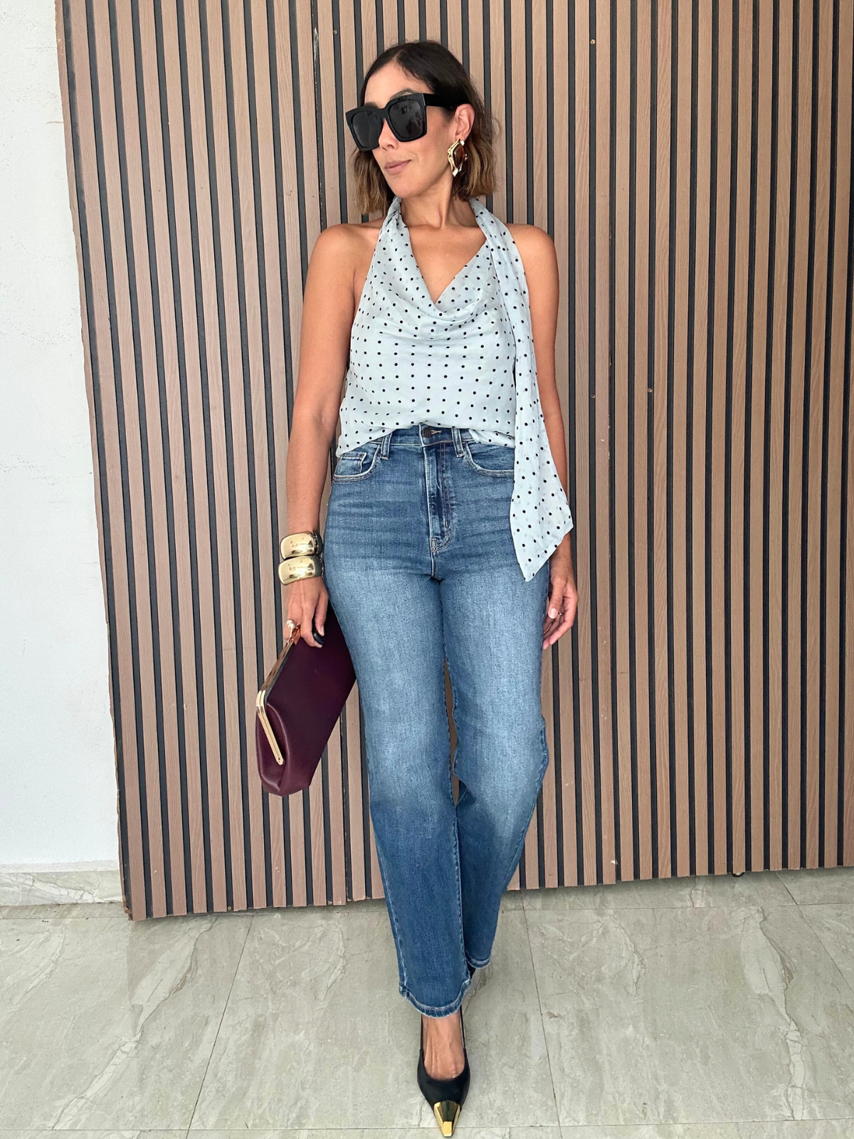 Midnight Ease Dad Jean