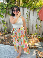 Pineapple Express Wrap Skirt