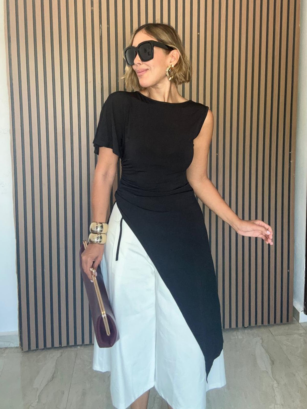 The Aubri Side Sweep Tunic
