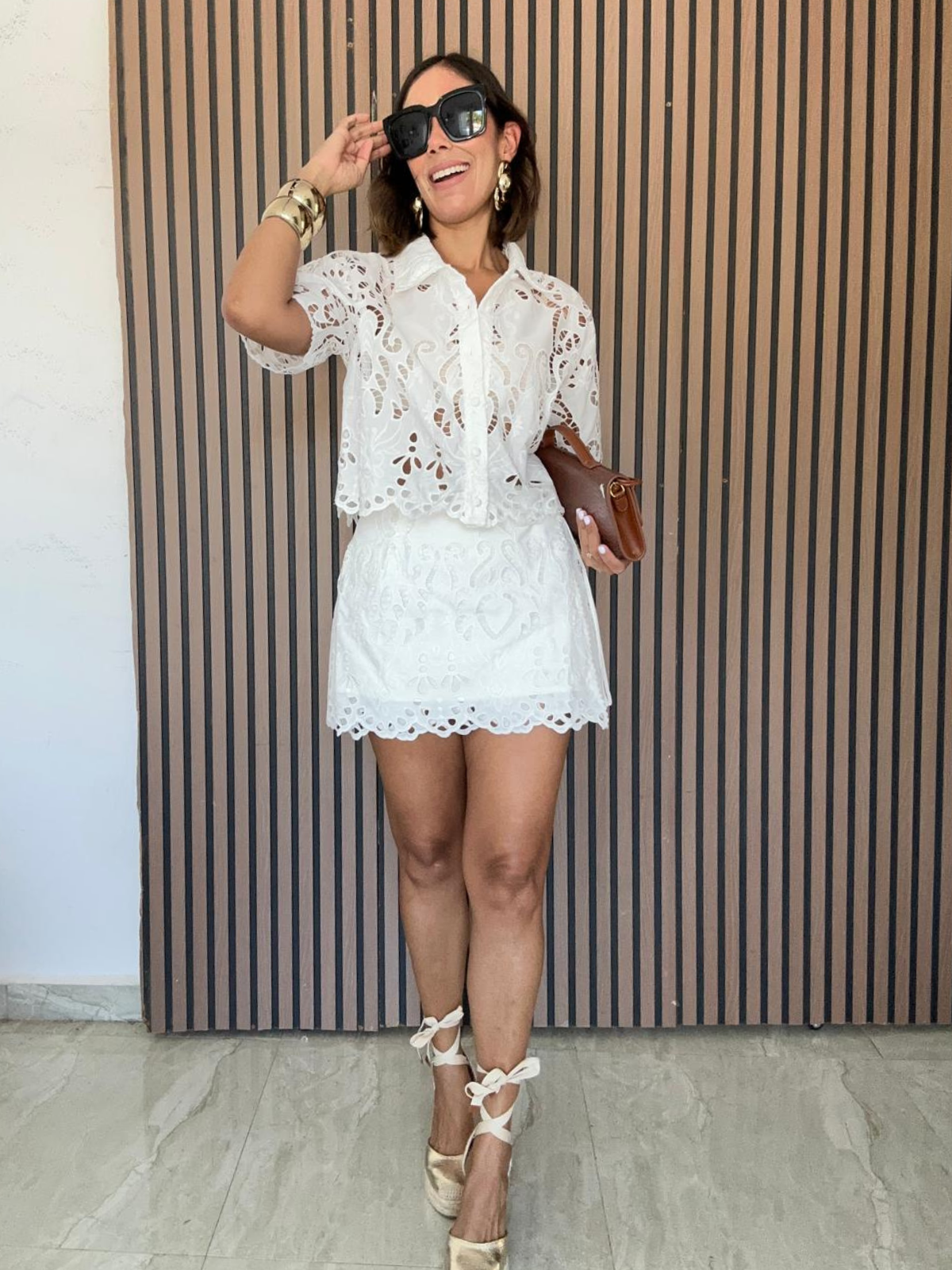 The Made for This Moment Blouse and Skirt Set