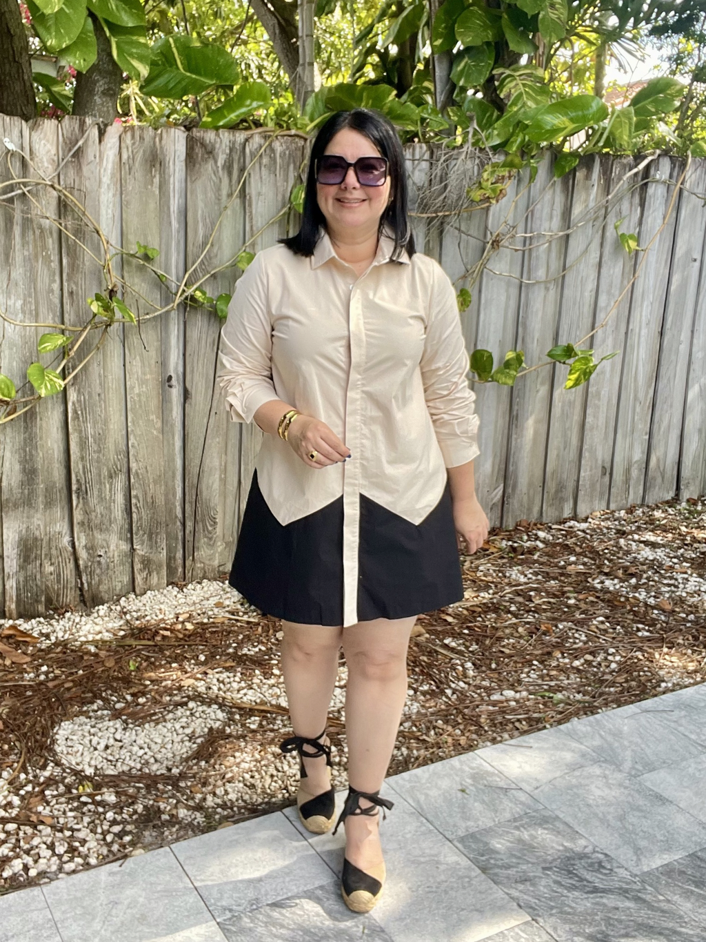 Half & Half, Fully Chic Dress