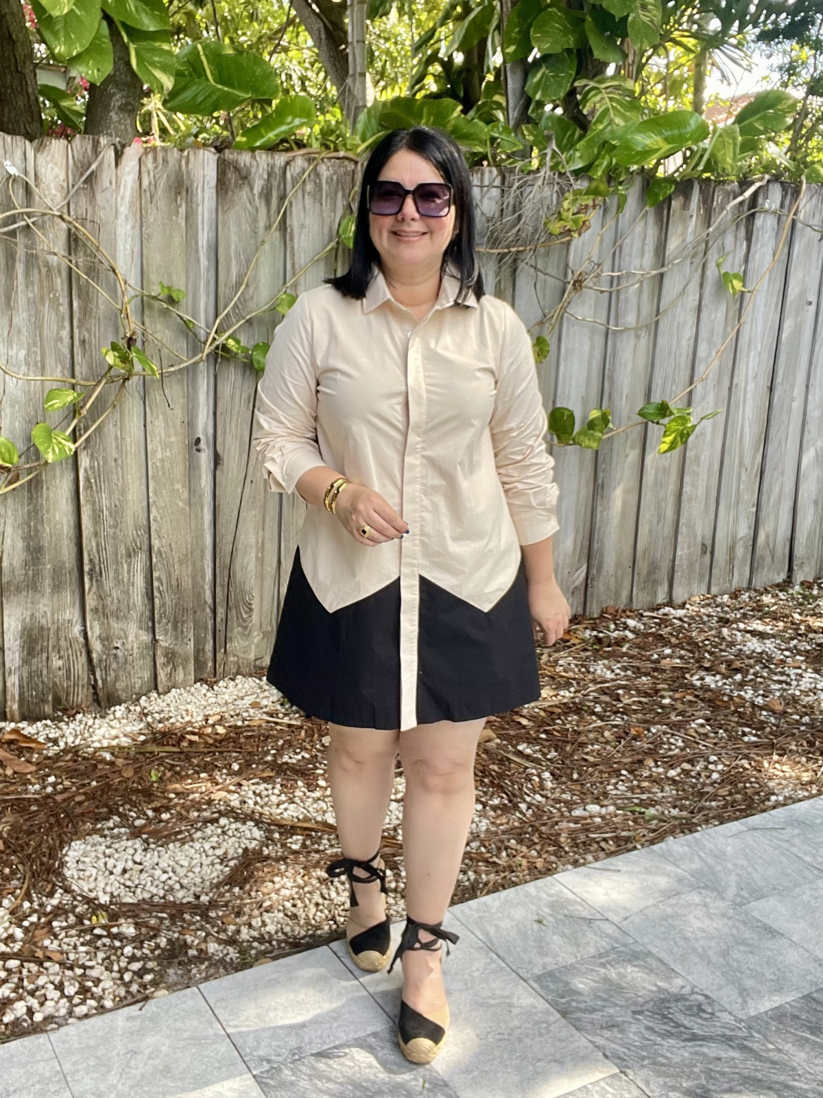 Half & Half, Fully Chic Dress