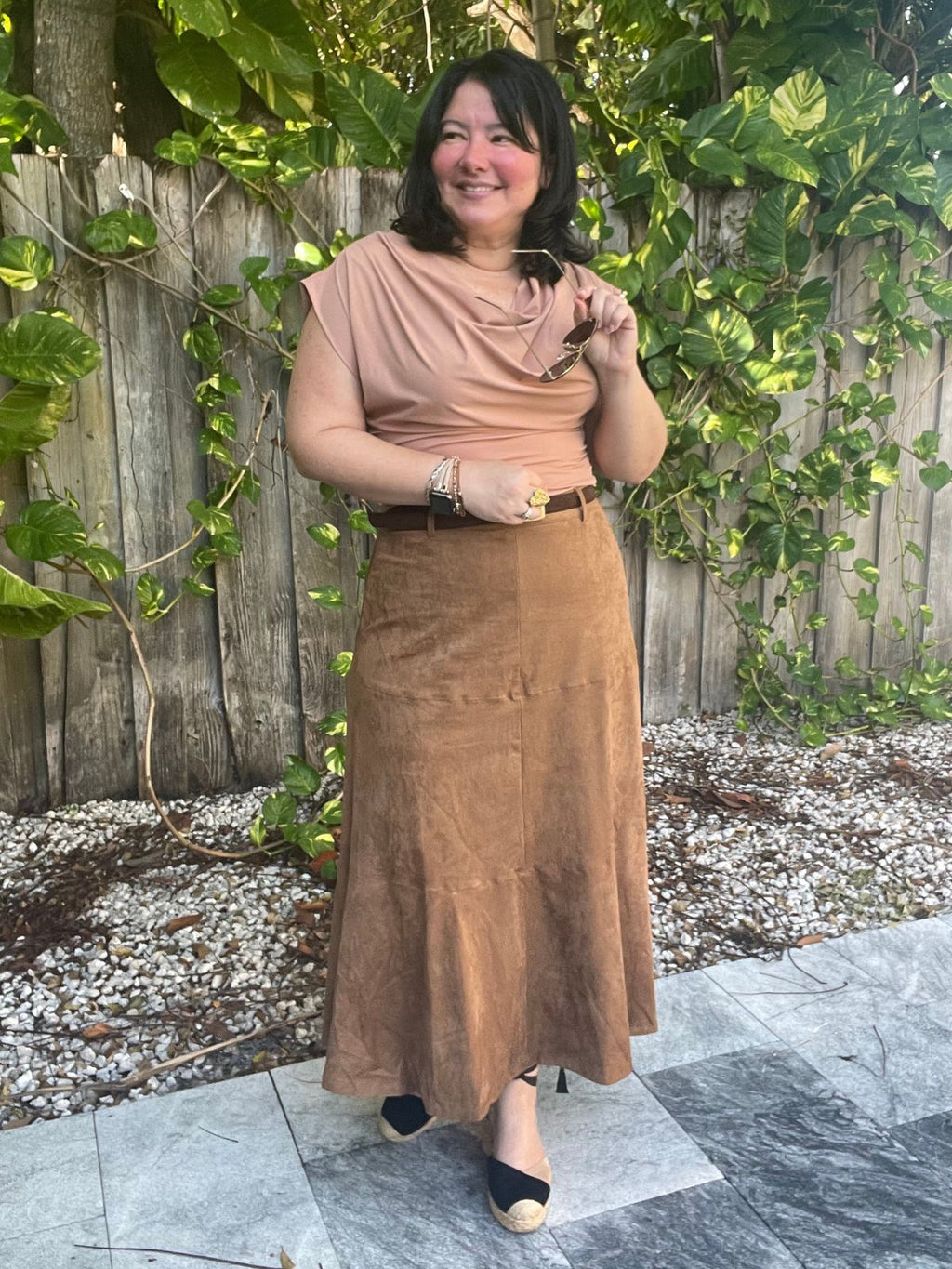 The Sentimental Journey Midi Skirt