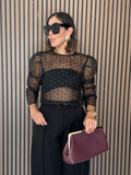 Rocio Ethereal Bloom Lace Top