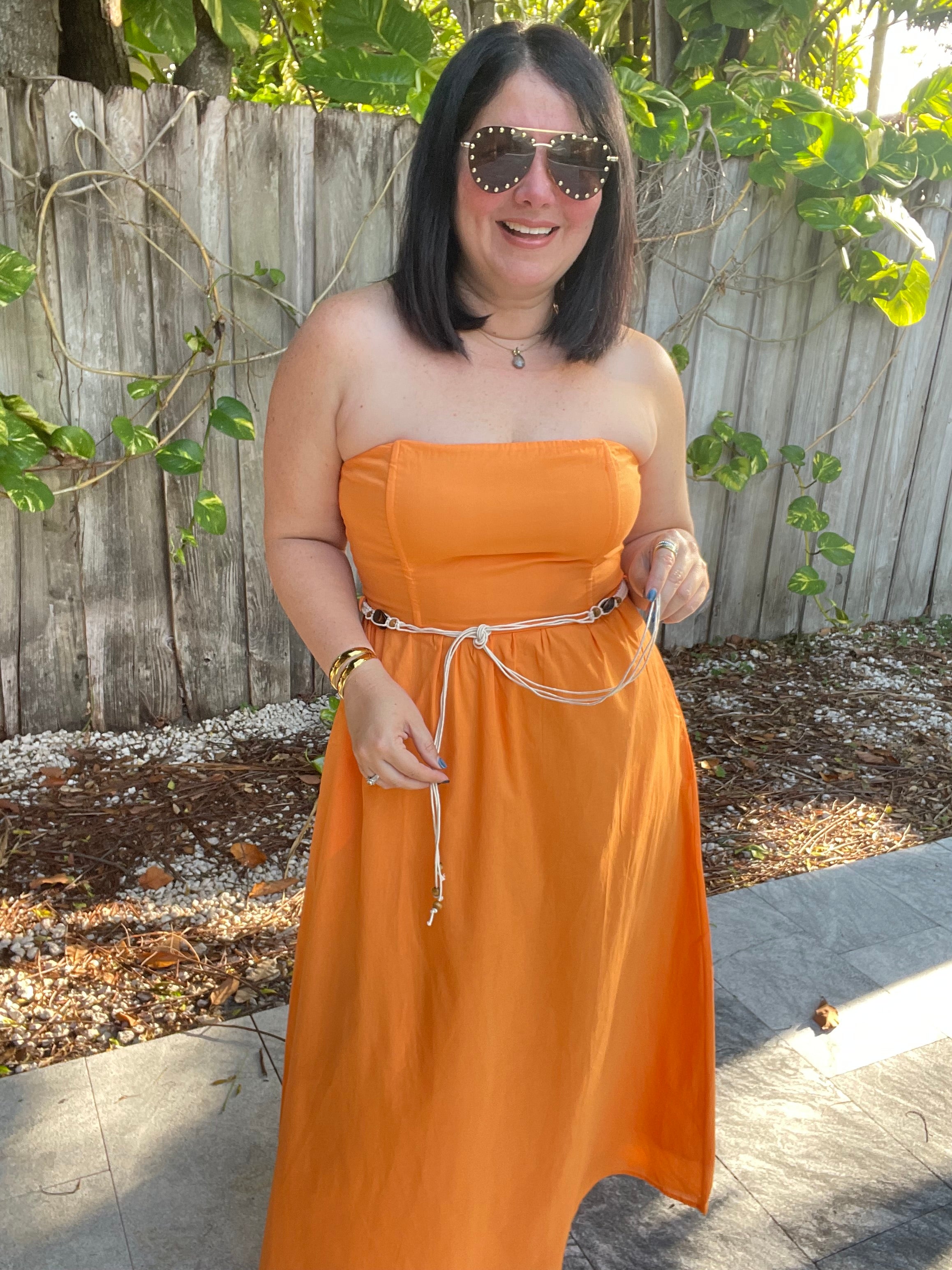 Where Time Slows Down Midi Dress