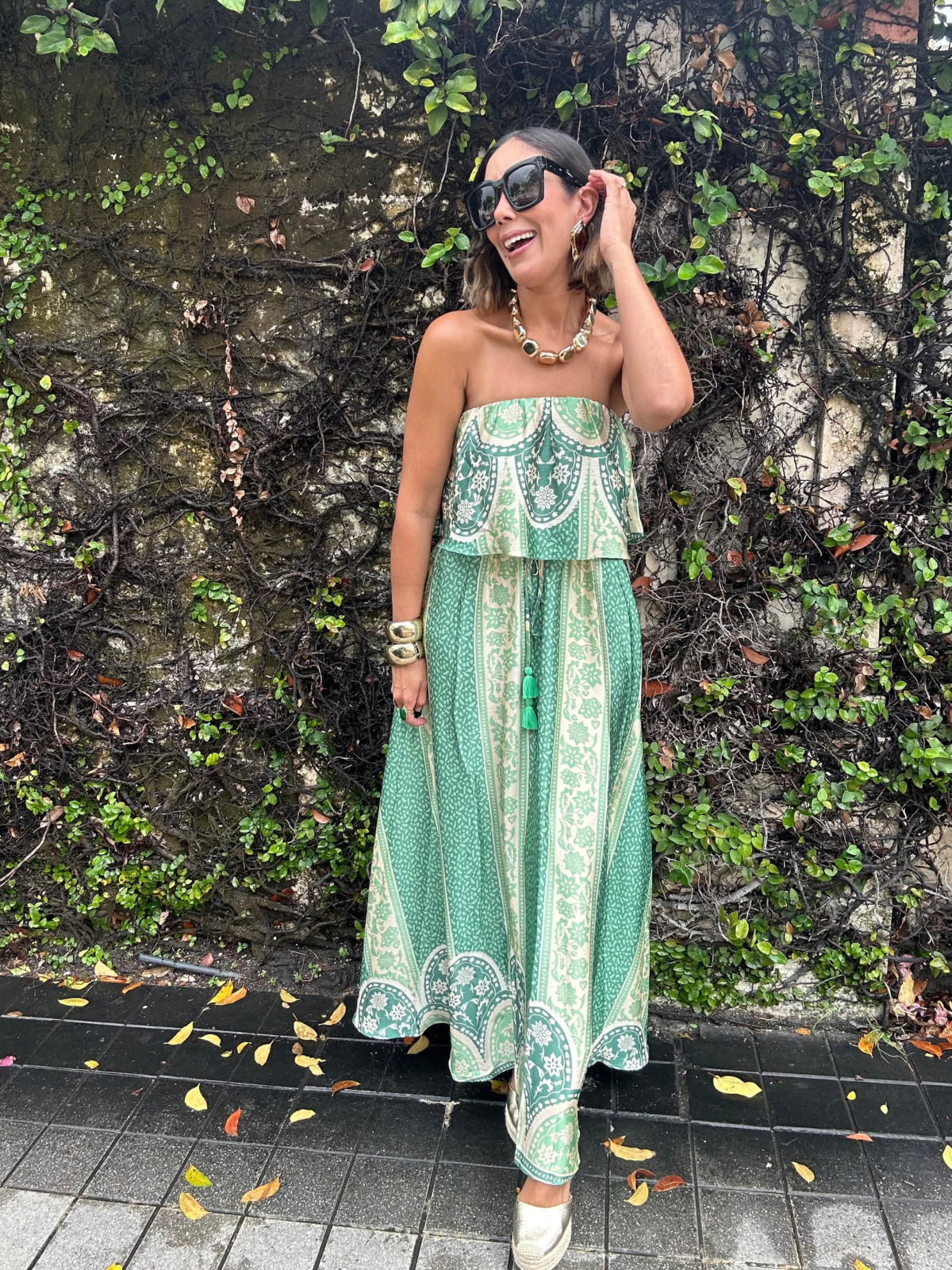 Isla Verde Tube Maxi Dress