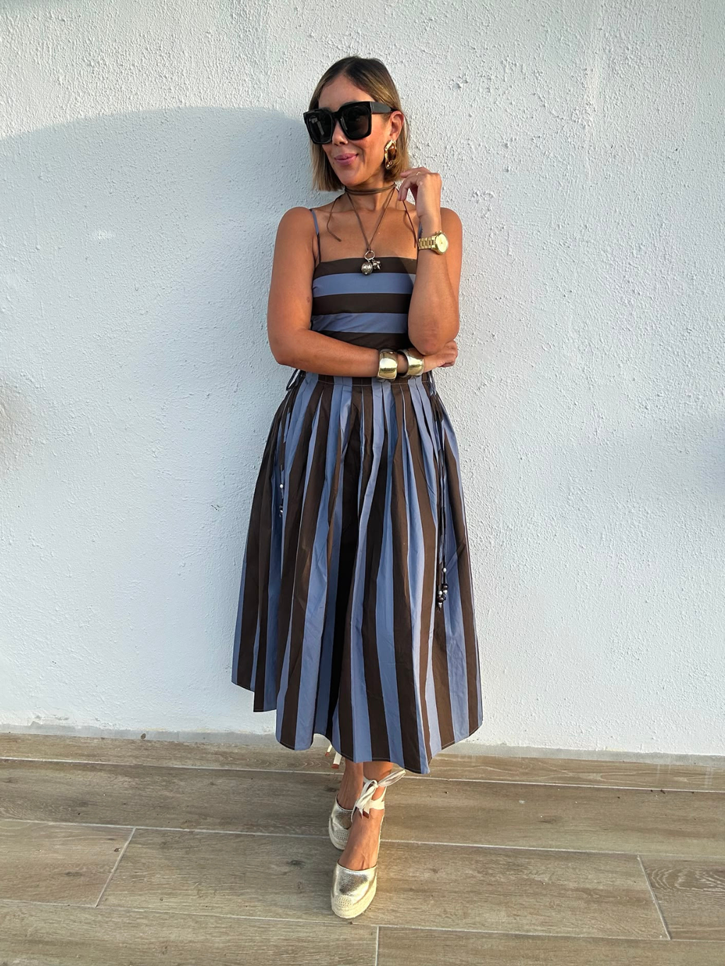 The Take the Scenic Route Midi Dress