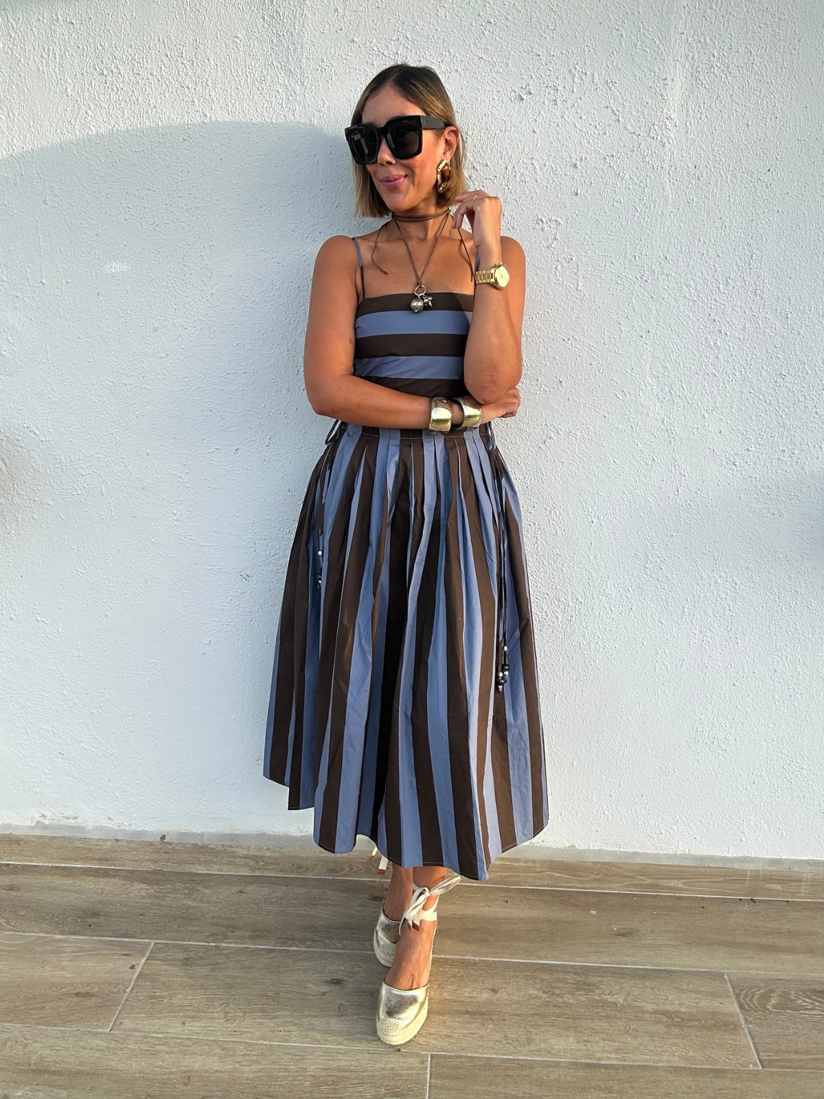 The Take the Scenic Route Midi Dress