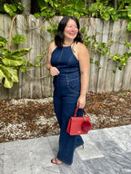 Back to Back Compliments Denim Jumpsuit