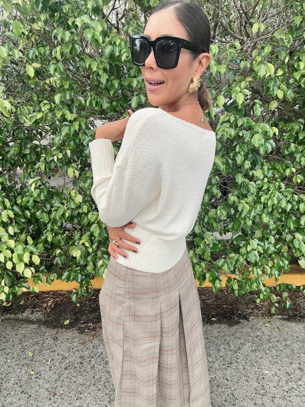 She's So Cozy Off Shoulder Sweater