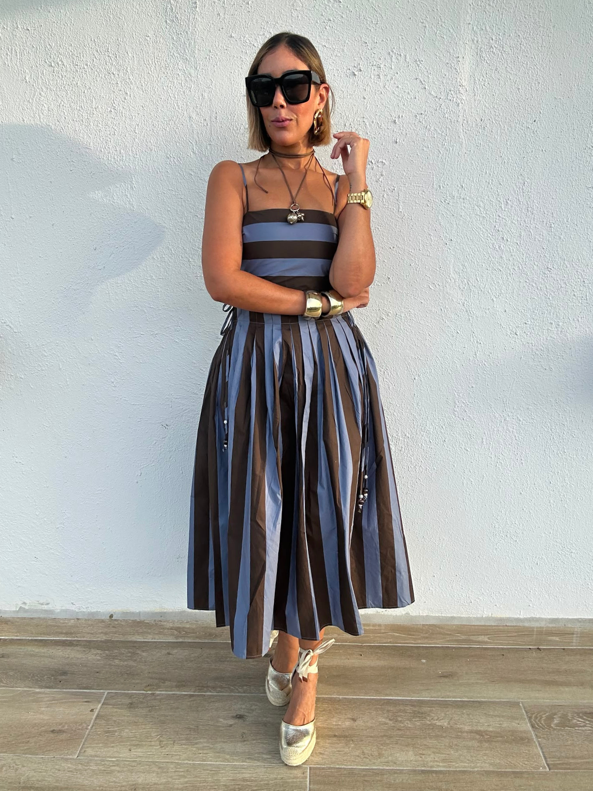 The Take the Scenic Route Midi Dress