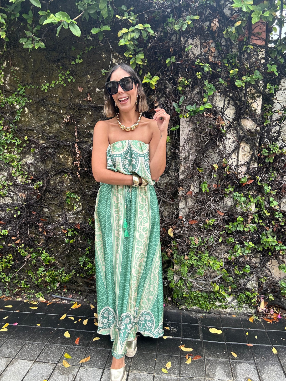 Isla Verde Tube Maxi Dress