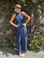 Back to Back Compliments Denim Jumpsuit