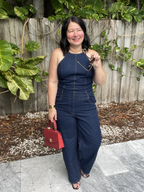 Back to Back Compliments Denim Jumpsuit